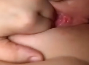 Retiring slut got her whole hand in her worn out pussy