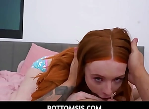 BottomSis - Madi Collins rides Allen Swift's cock in many ways