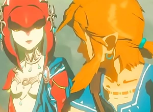 Mipha together with Link Extendend Edition