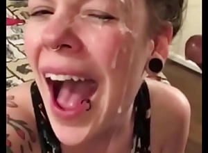 Legal age teenager Slut Takes A Mammoth Muddy Facial cumshot