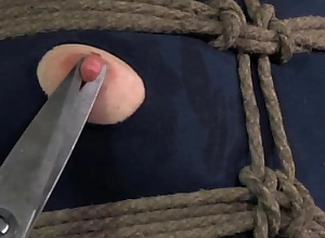 Crotch rope bondage sluts rags abstract off
