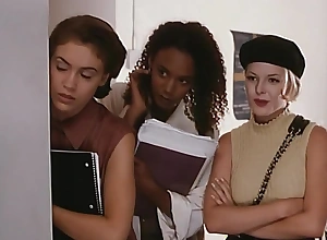 Glori Gold,Sabrina Allen,Shayna Ryan,Alyssa Milano,Charlotte Lewis,Jennifer Tilly in Embrace Of The Devil (1995)