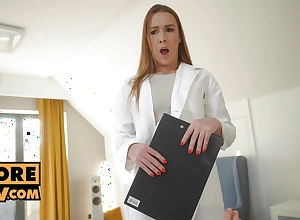 POV - Horny doctor Alexis Crystal has a secret fuck fetish