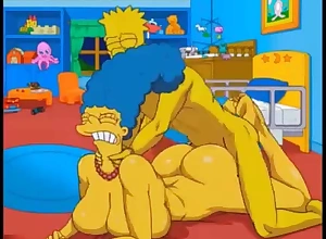 Anal Housewife Marge Moans With Pleasure As Sexy Cum Fills Her Ass With an increment of Squirts Perfectly MO / Hentai / Uncensored / Cartoons / Anime