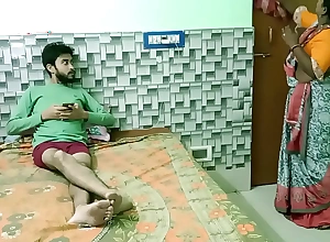 Indian teen boy fucking with hot beautiful maid Bhabhi! Uncut homemade sex