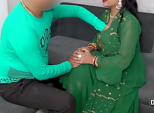 Boss Fucks Big Busty Indian Bitch During Private Ensemble With Hindi