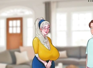 SexNote - Grey Widow wants Fat Young-Cock down her throat