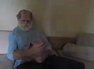 Oldest granpa ever with a dick that doesn't exist in humans world