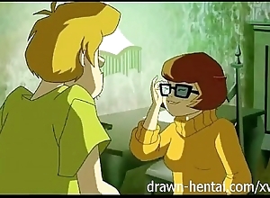 Scooby doo anime - velma loves tingle apropos rub-down the bore